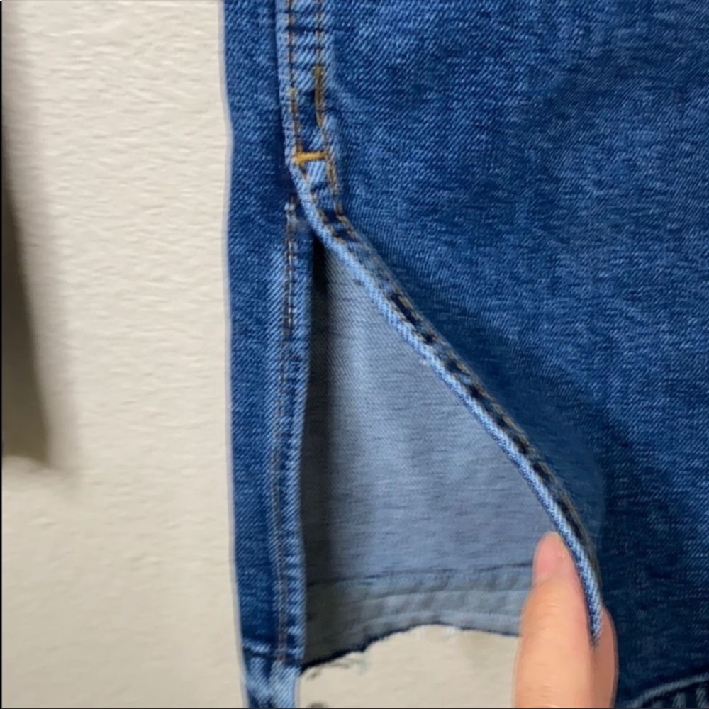 Free People Emma High Waist  Hem Boot Cut Jeans - Picture 4 of 4